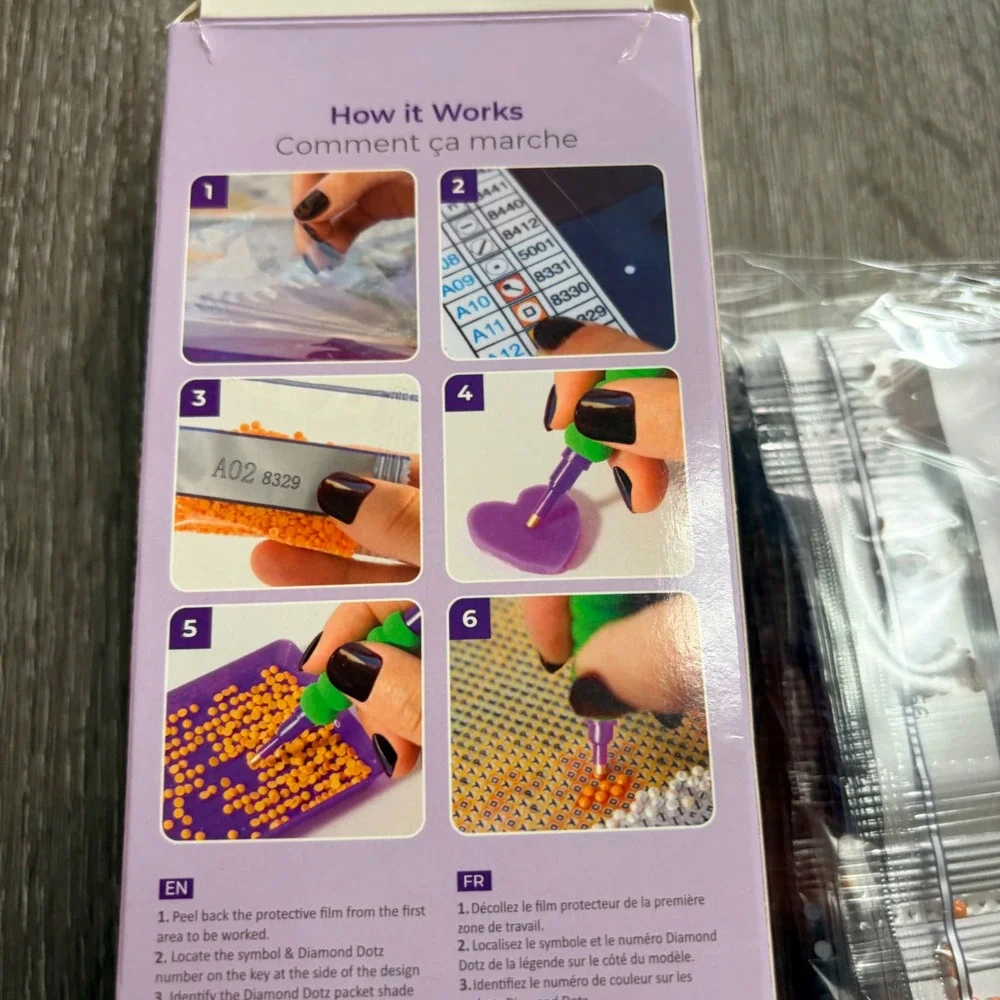 Simply Dotz Evening Lake Diamond Painting Kit Intermediate Sunset‎